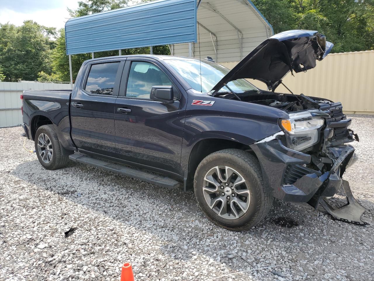 2022 CHEVROLET SILVERADO K1500 RST VIN:3GCUDEED2NG652376