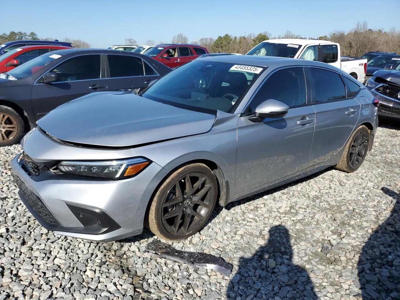 2022 HONDA CIVIC SPORT TOURING VIN:19XFL1H83NE022297