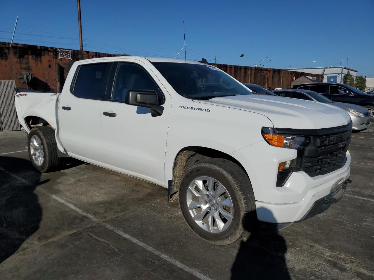 2022 CHEVROLET SILVERADO K1500 CUSTOM VIN:3GCPDBEK8NG638699