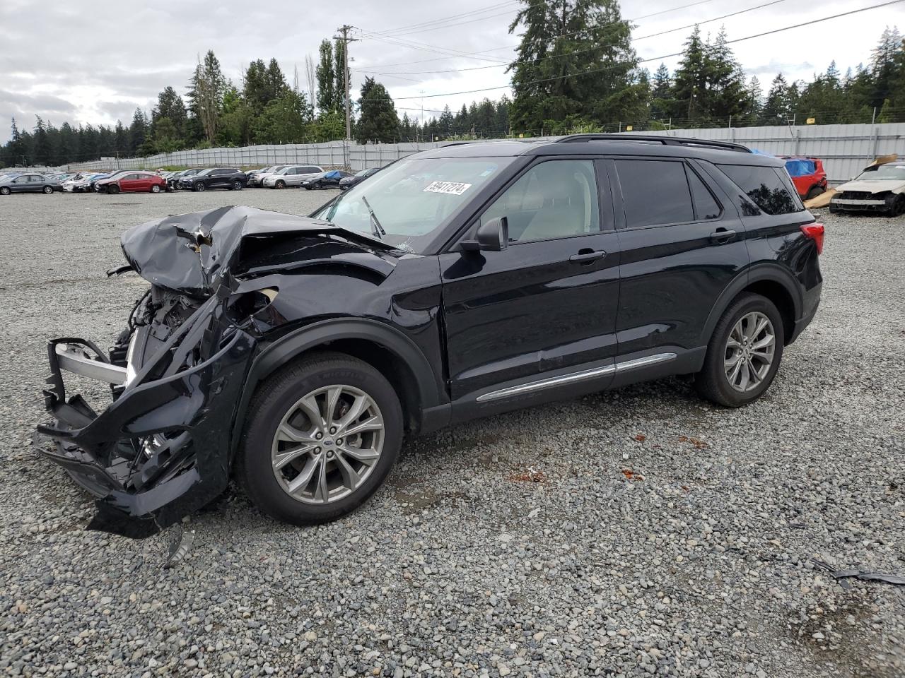 2022 FORD EXPLORER XLT VIN:1FMSK8DHXNGA45412