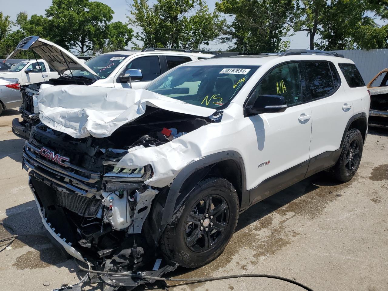 2023 GMC ACADIA AT4 VIN:1GKKNLLS6PZ200688