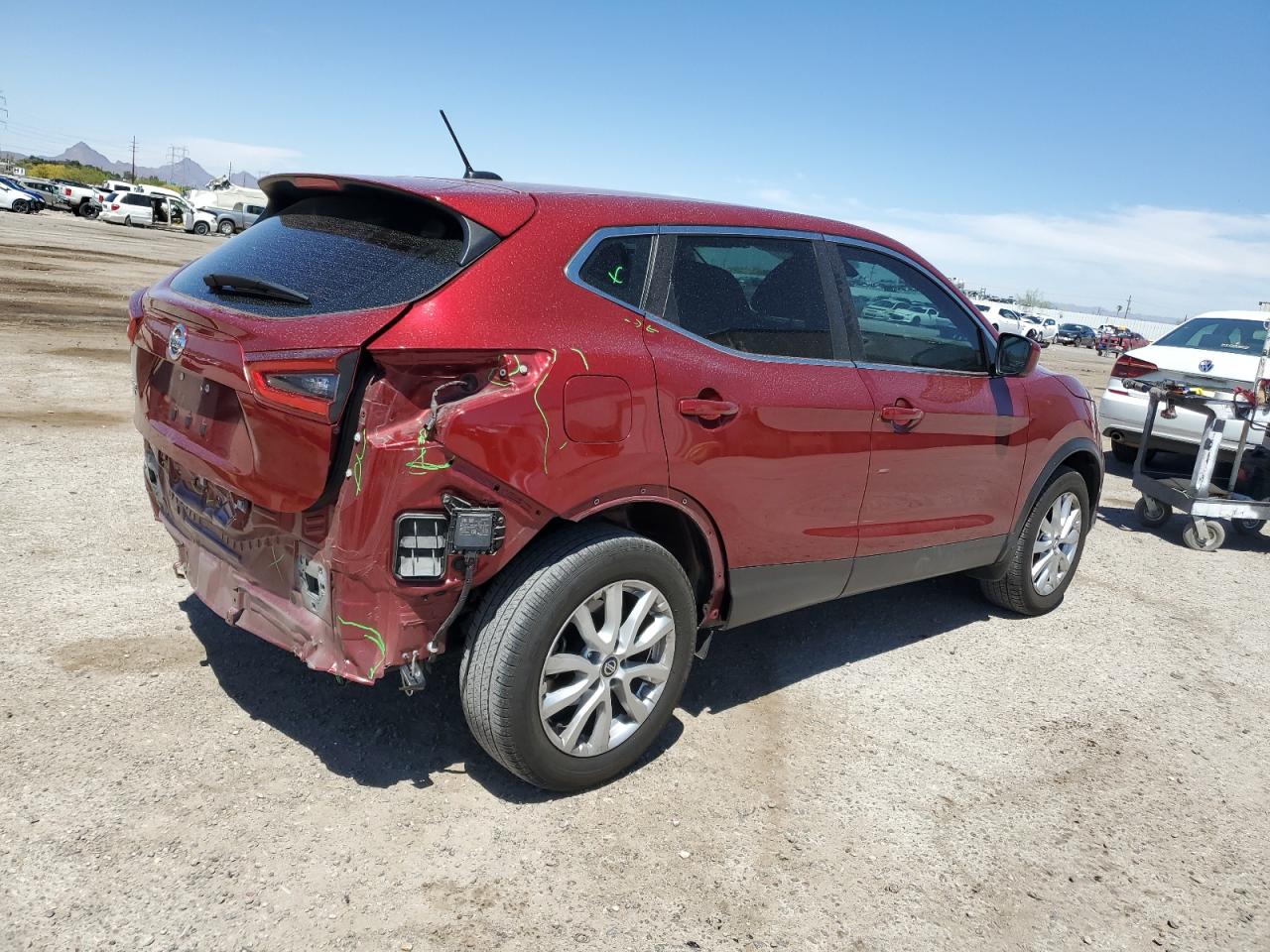 2022 NISSAN ROGUE SPORT S VIN:JN1BJ1AV7NW346690