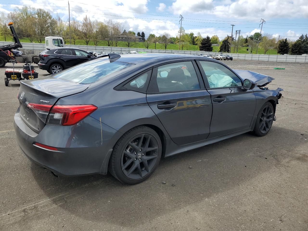 2022 HONDA CIVIC SPORT VIN:2HGFE2F50NH596371
