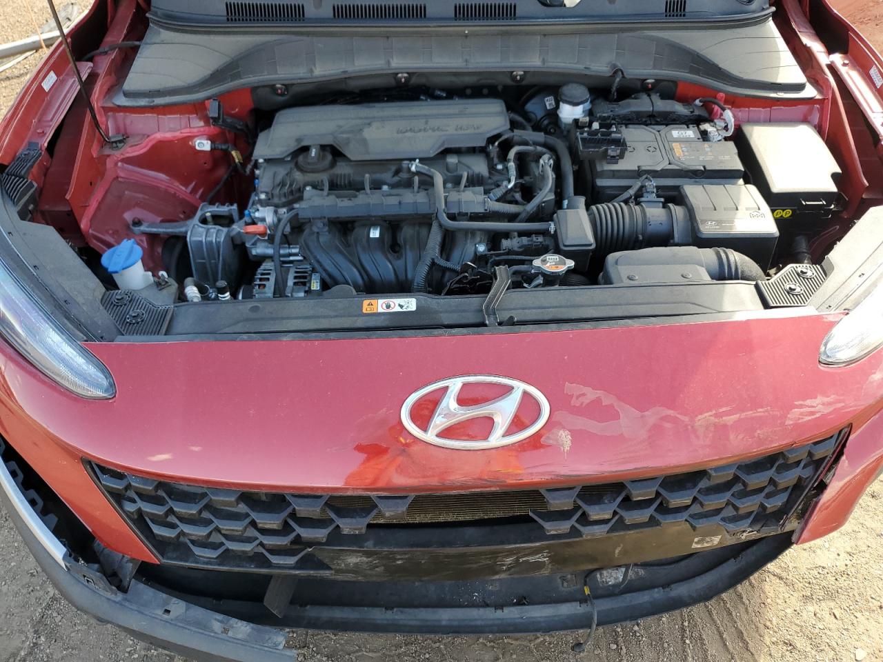 2022 HYUNDAI KONA SEL VIN:KM8K3CAB2NU757141