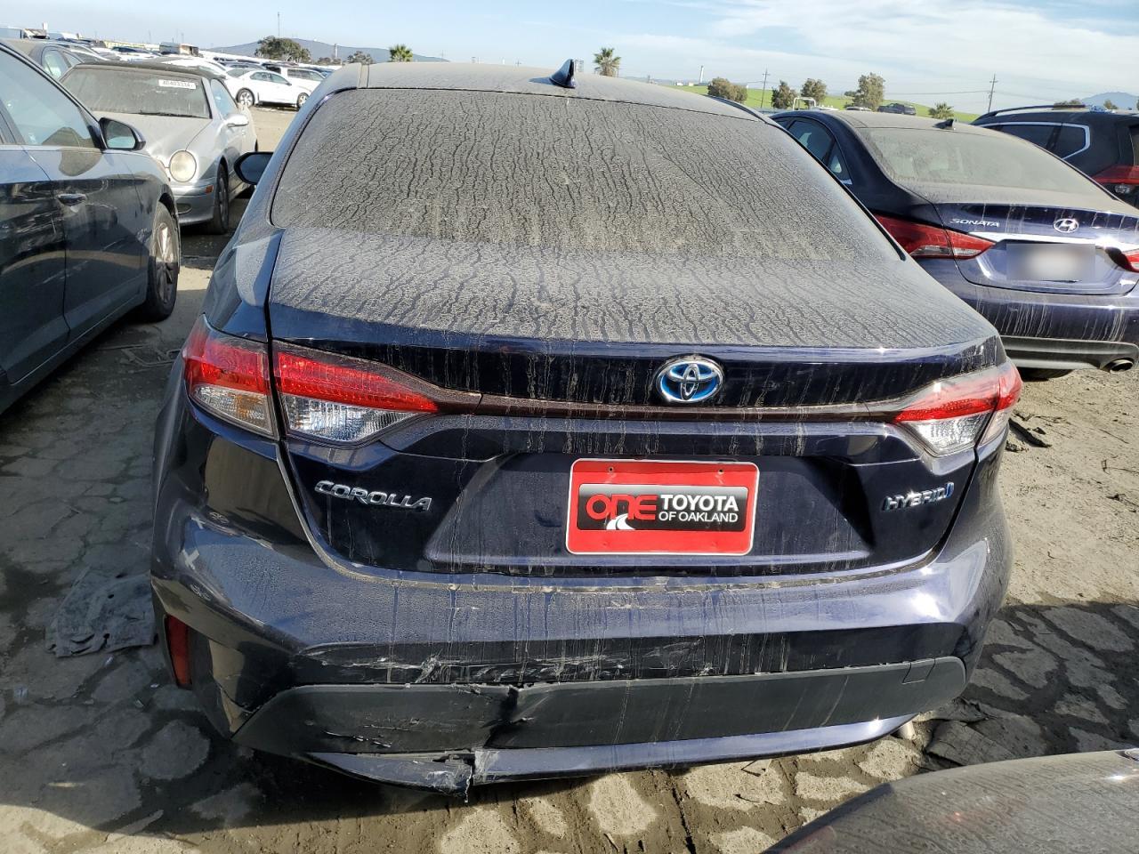 2022 TOYOTA COROLLA LE VIN:JTDEAMDE9NJ050932