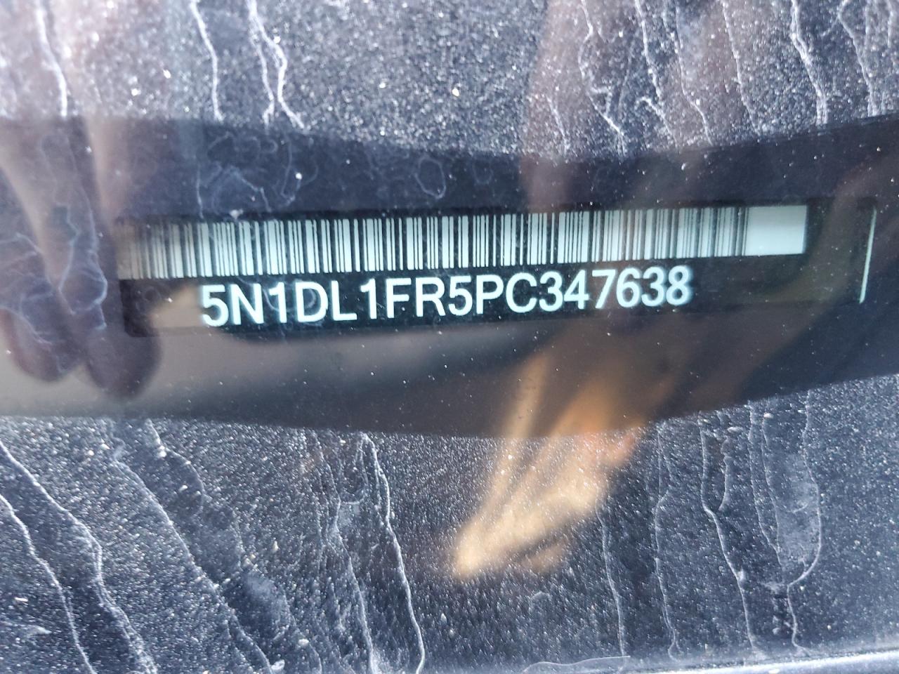 2023 INFINITI QX60 LUXE VIN:5N1DL1FR5PC347638