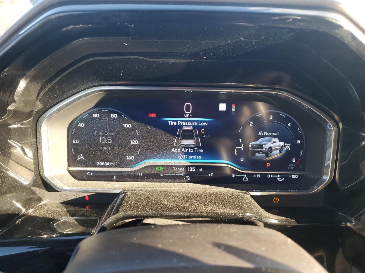 2023 CHEVROLET SILVERADO K1500 LT TRAIL BOSS VIN:3GCUDFEL1PG128961