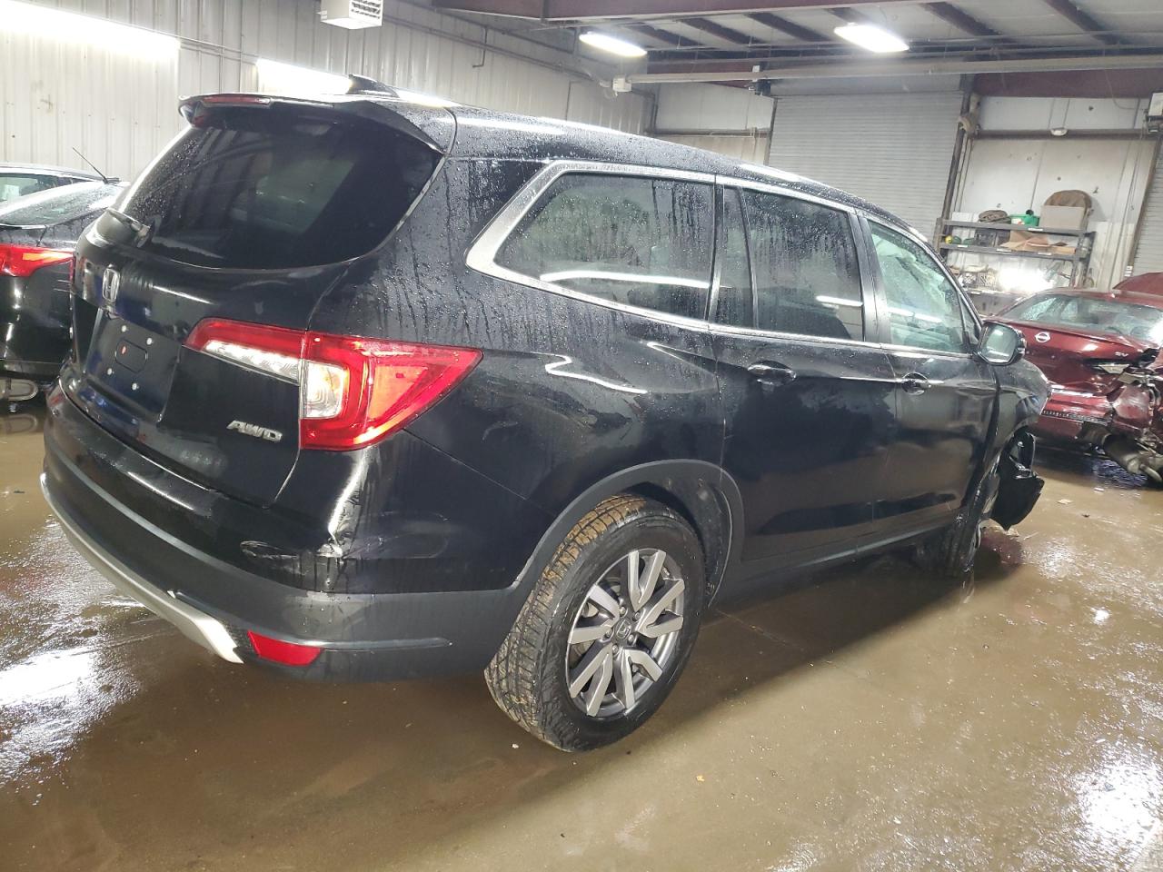 2022 HONDA PILOT EXL VIN:5FNYF6H50NB018334