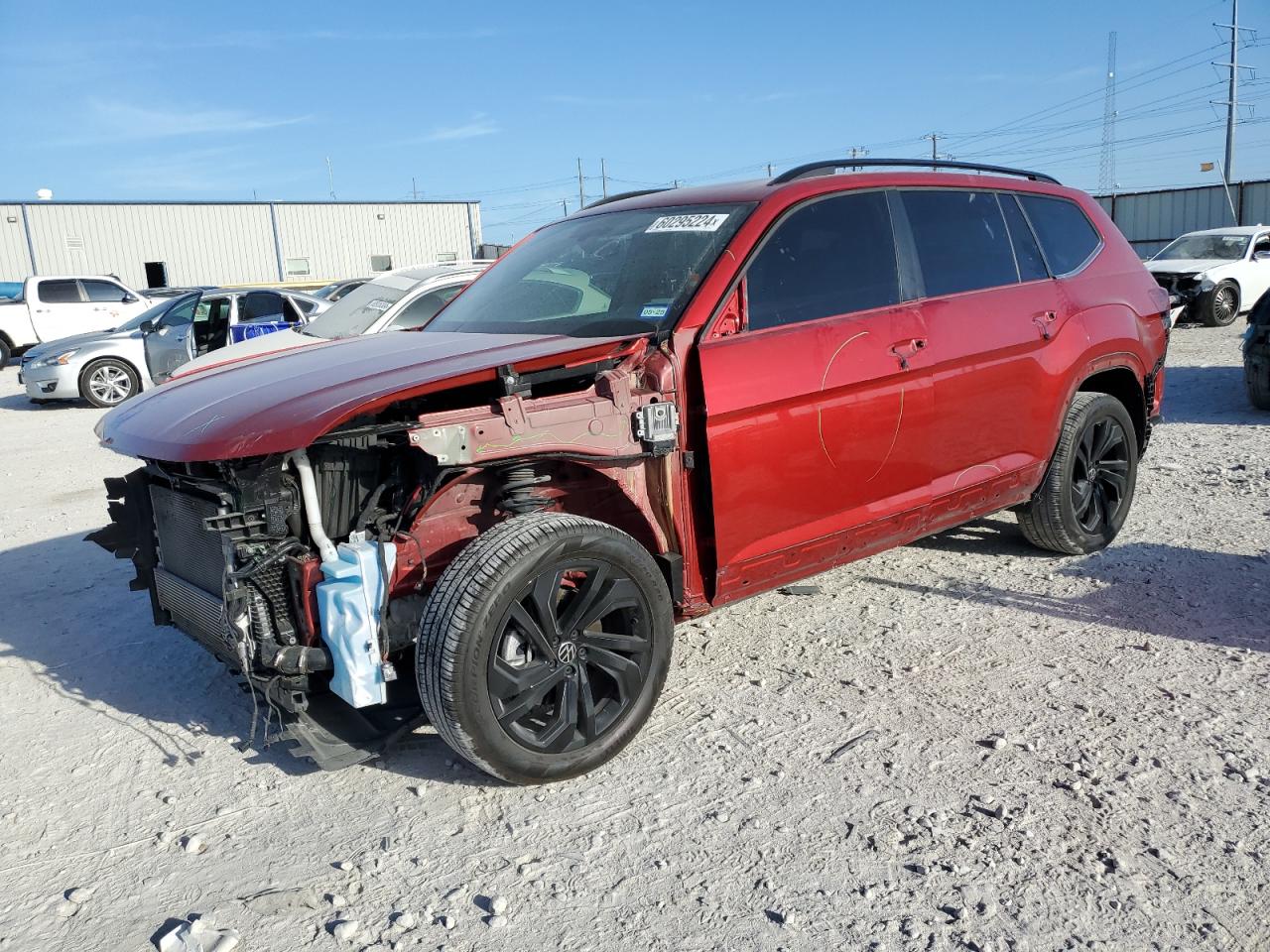 2022 VOLKSWAGEN ATLAS SE VIN:1V2JP2CA6NC553238