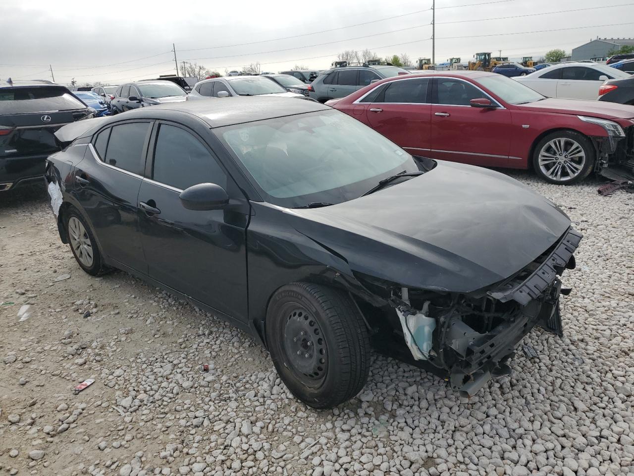 2022 NISSAN SENTRA S VIN:3N1AB8BV8NY237258