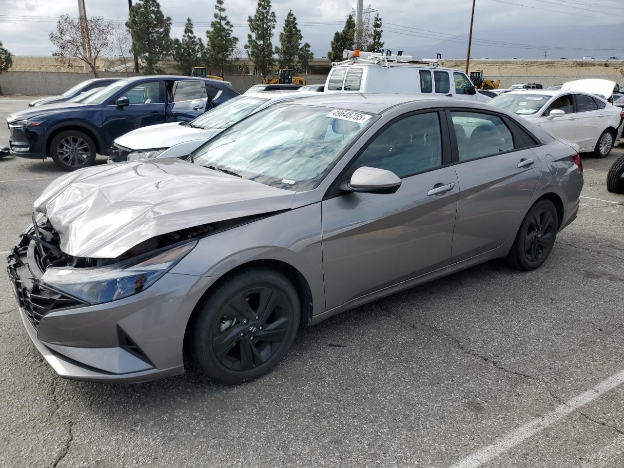 2023 HYUNDAI ELANTRA BLUE VIN:KMHLM4AJ5PU034031