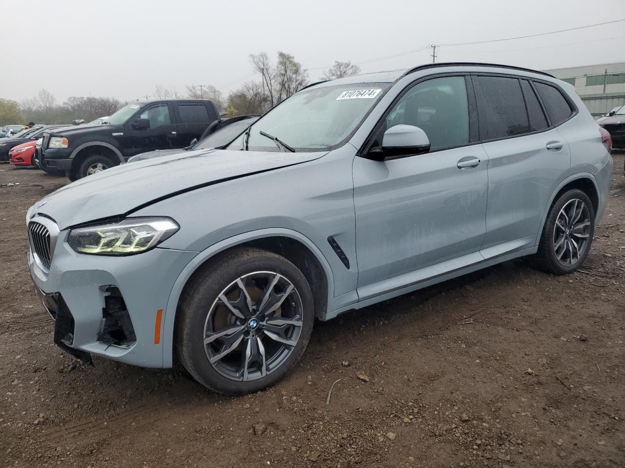 2022 BMW X3 XDRIVE30I VIN:5UX53DP09N9K50445