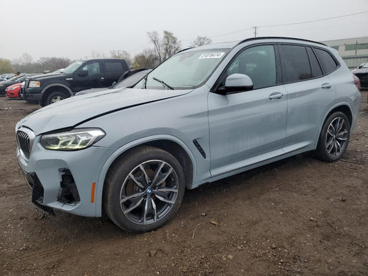 2022 BMW X3 XDRIVE30I VIN:5UX53DP09N9K50445