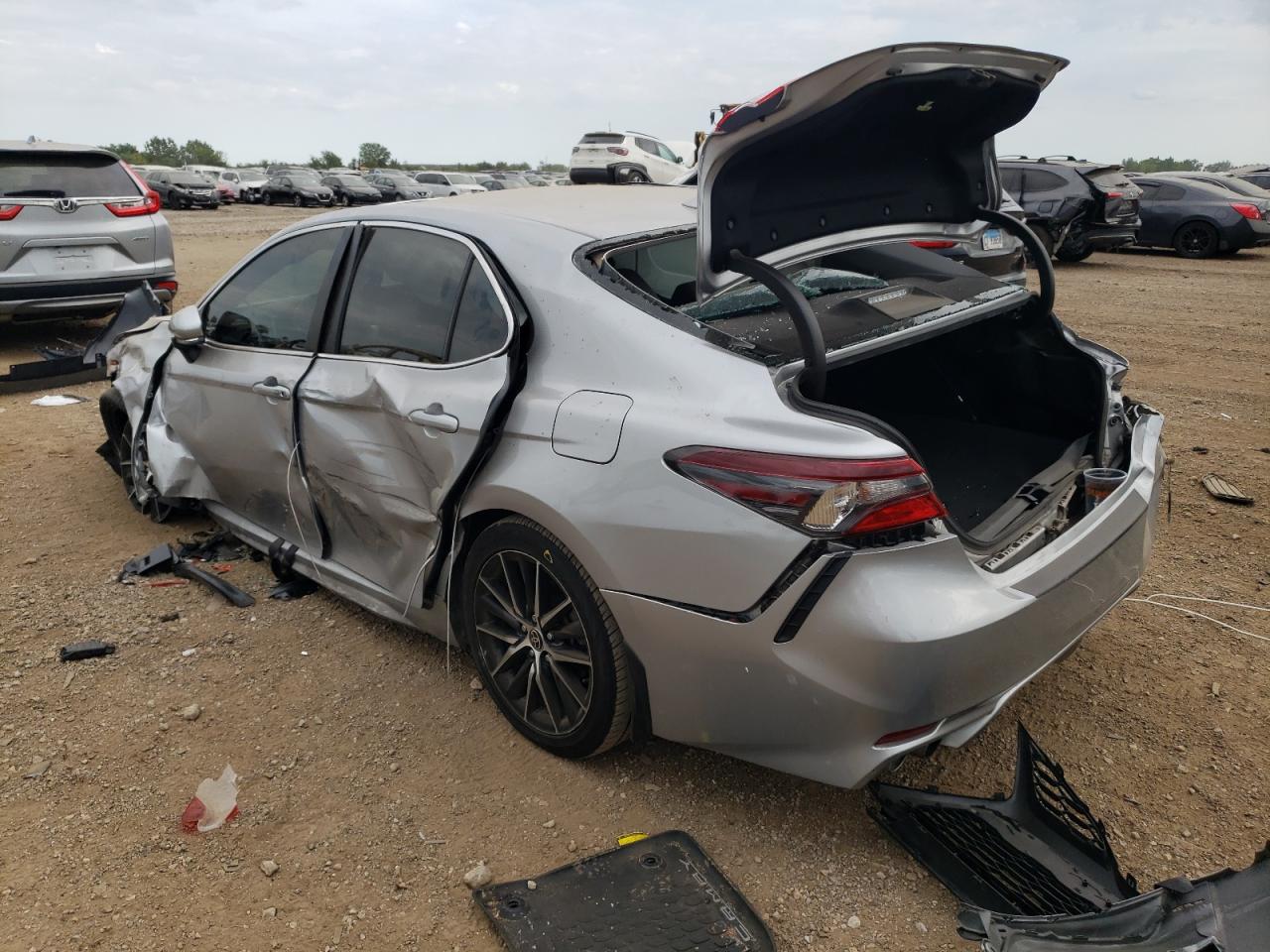 2022 TOYOTA CAMRY NIGHT SHADE VIN:4T1S31AK2NU595757