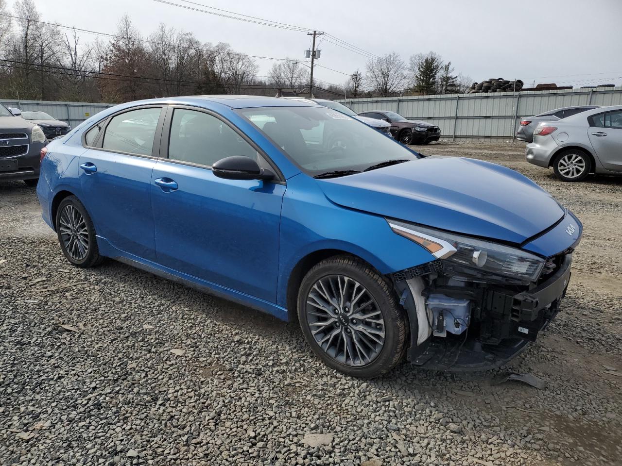2022 KIA FORTE GT LINE VIN:3KPF54AD5NE478627