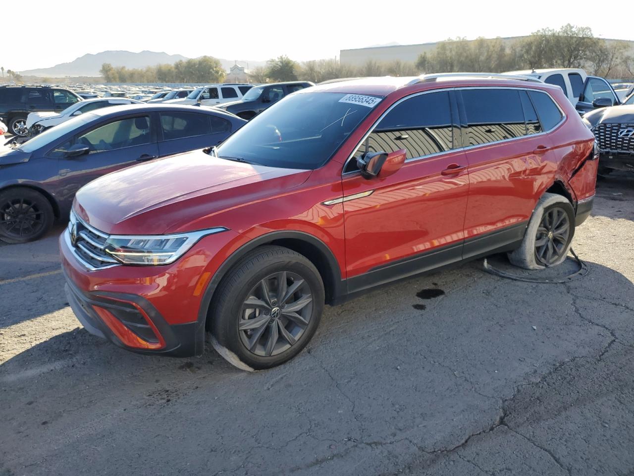 2022 VOLKSWAGEN TIGUAN SE VIN:3VV3B7AX9NM033175