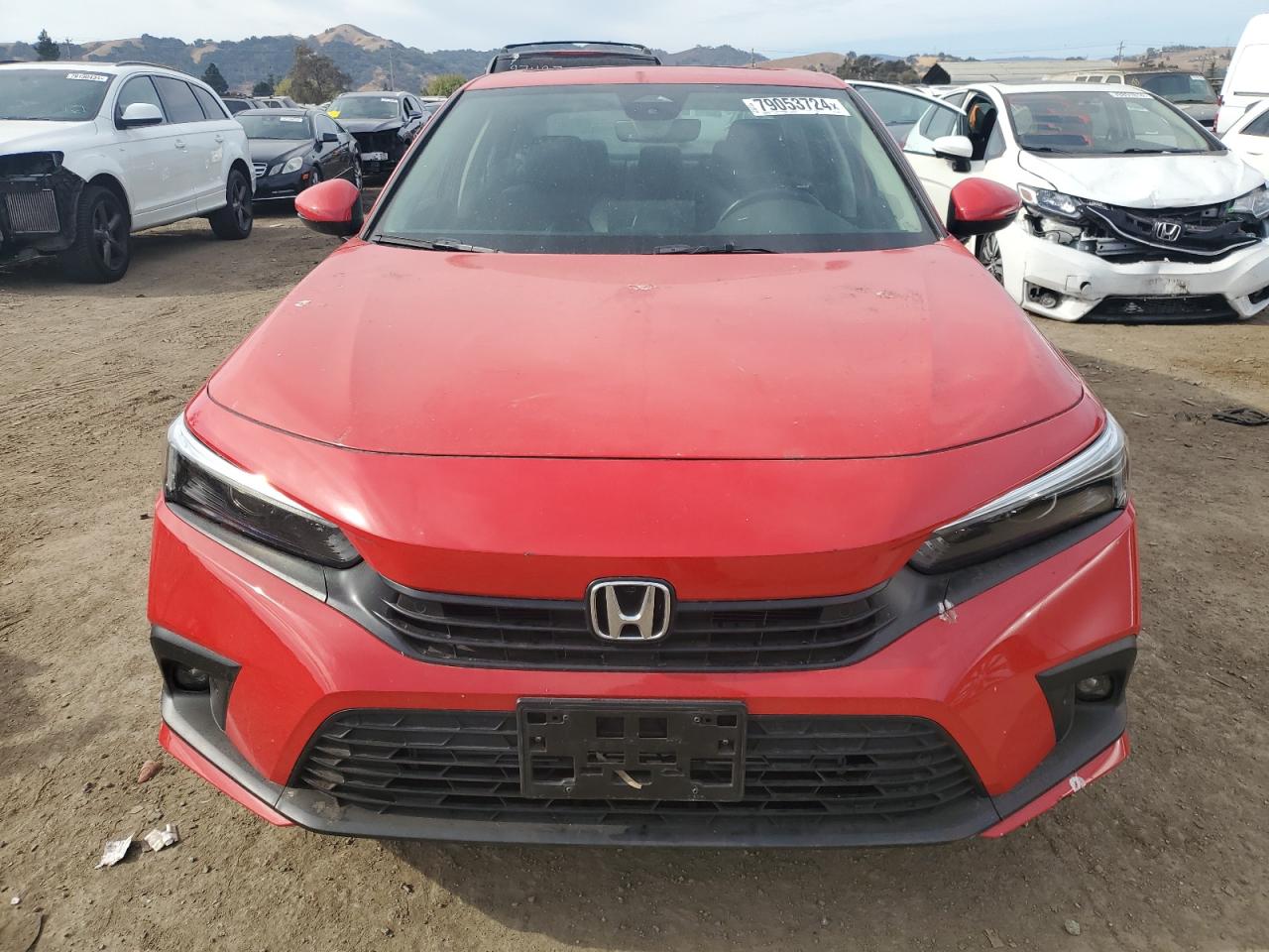 2022 HONDA CIVIC TOURING VIN:2HGFE1F91NH316082