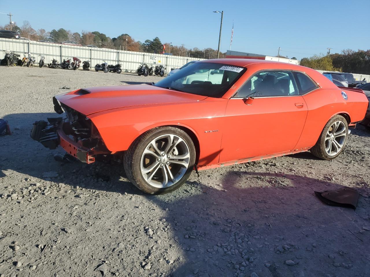 2022 DODGE CHALLENGER R/T VIN:2C3CDZBT3NH124705
