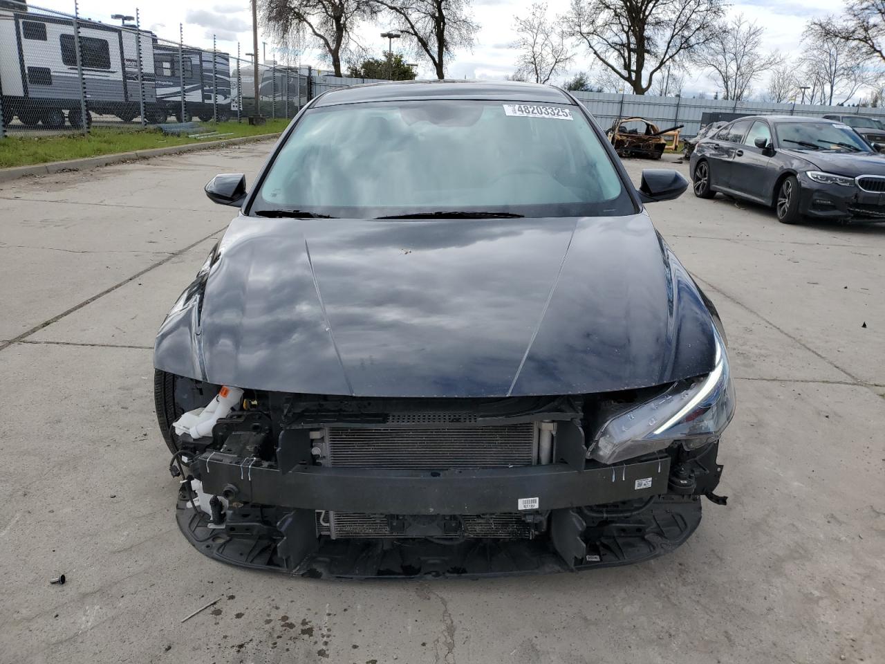 2023 HYUNDAI ELANTRA BLUE VIN:KMHLM4AJ2PU052373