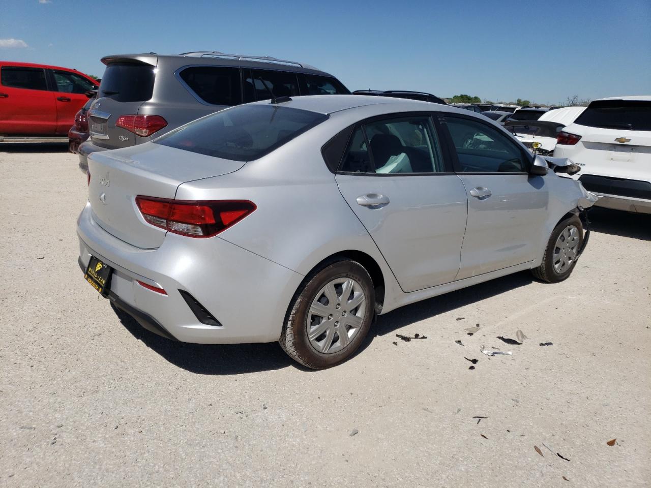 2022 KIA RIO LX VIN:3KPA24AD1NE491491