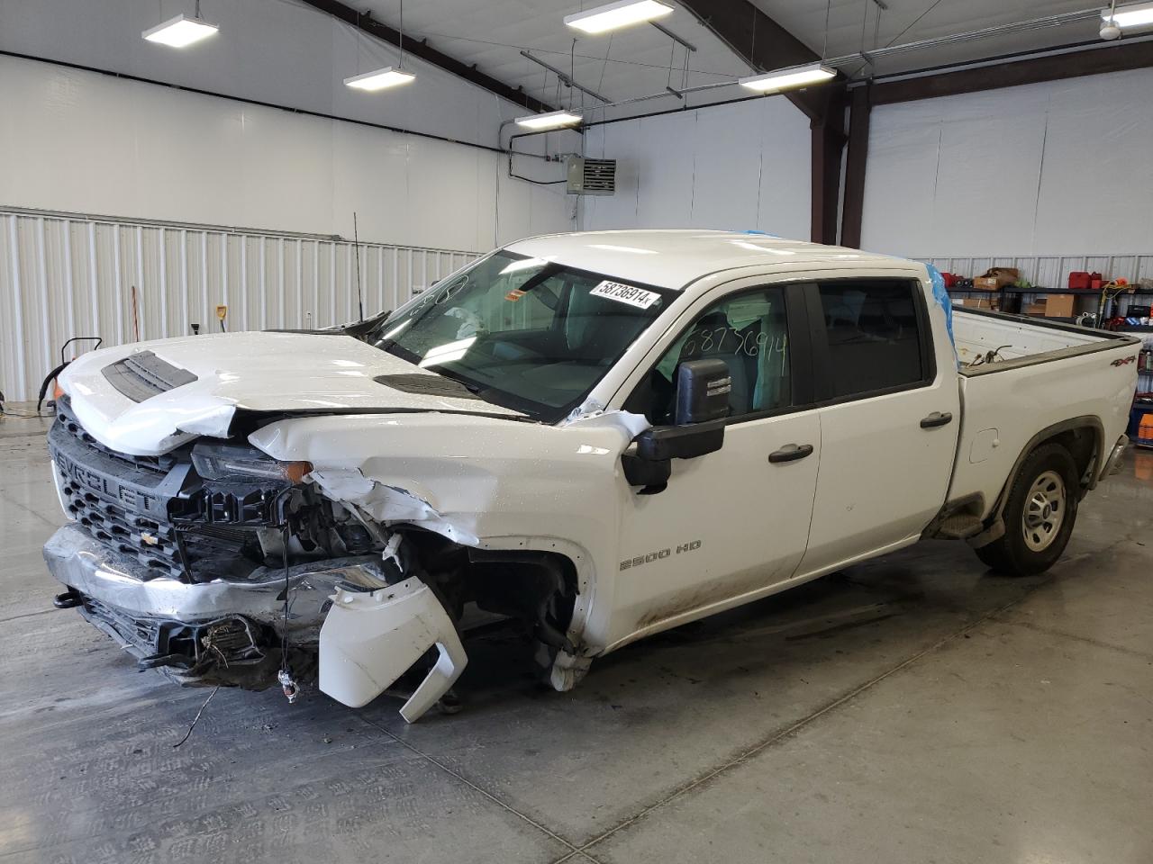 2022 CHEVROLET SILVERADO K2500 HEAVY DUTY VIN:2GC4YLE72N1207003