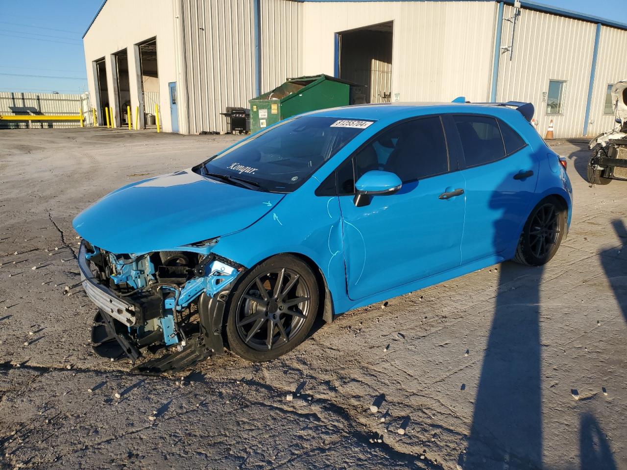 2022 TOYOTA COROLLA SE VIN:JTNB4MBEXN3157436