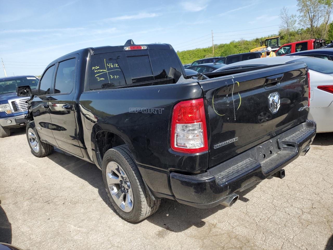 2022 RAM 1500 BIG HORN/LONE STAR VIN:1C6SRFFT0NN418000