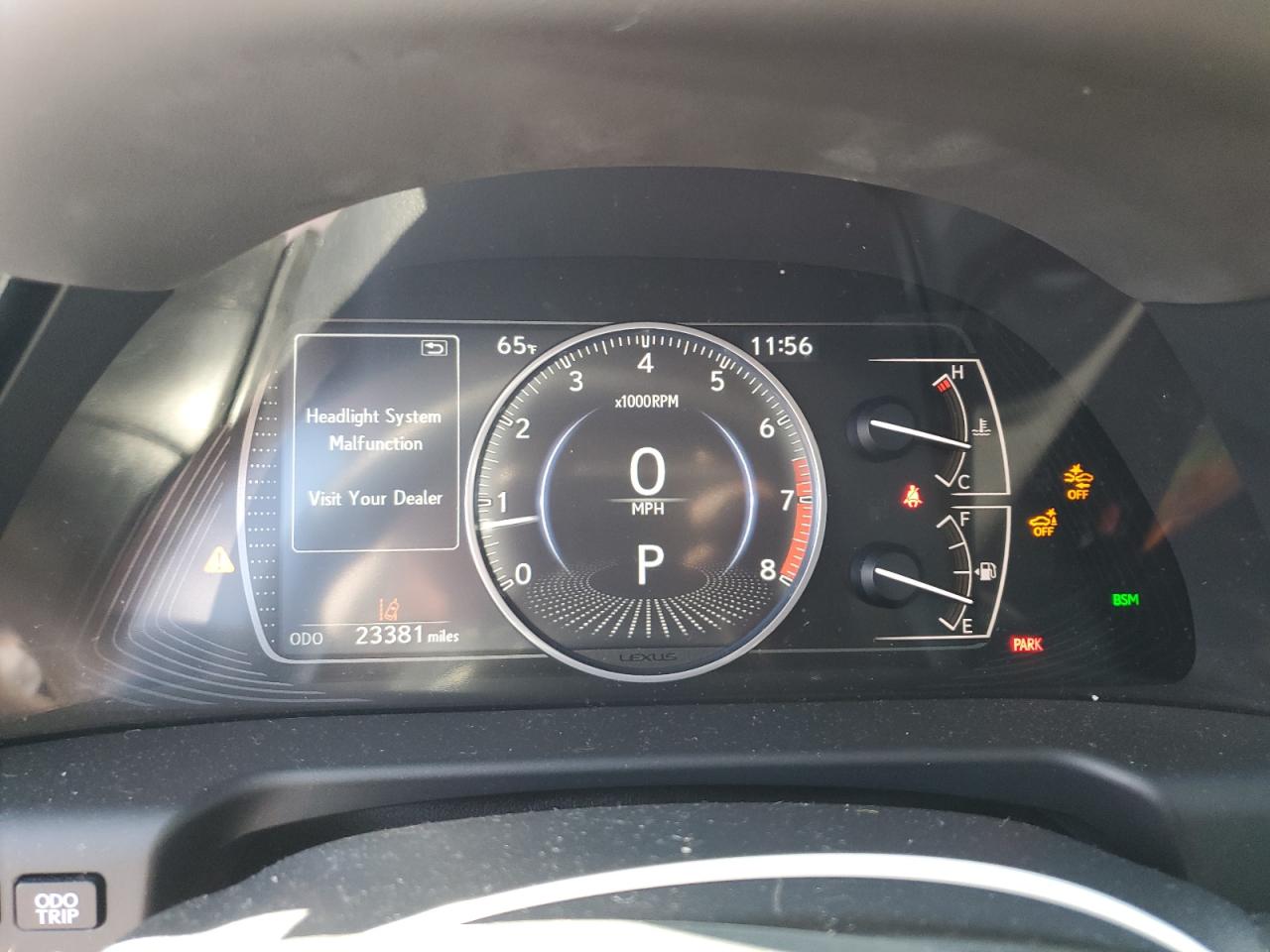 2023 LEXUS ES 350 BASE VIN:58ADZ1B1XPU148361