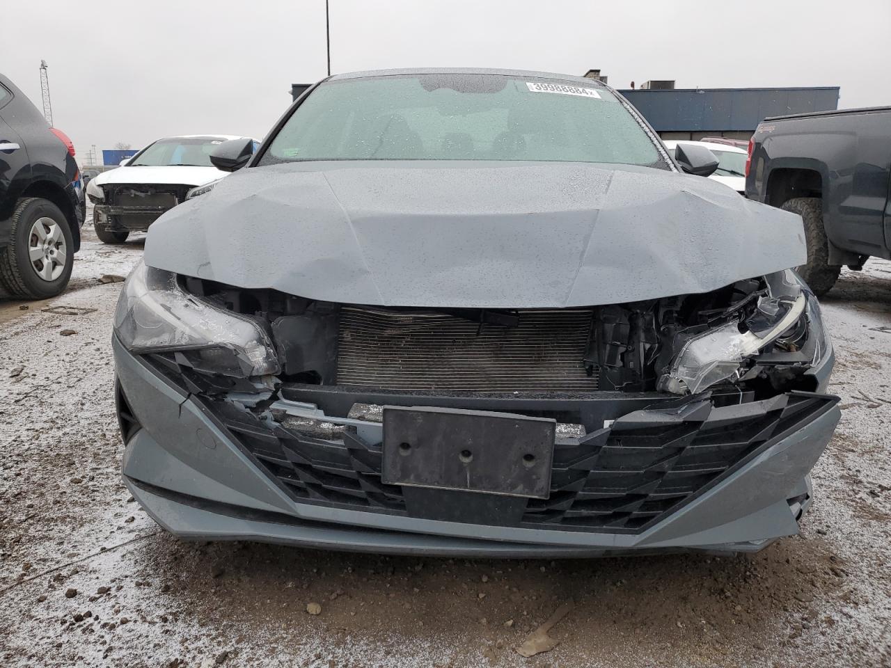 2022 HYUNDAI ELANTRA SEL VIN:KMHLS4AG8NU264234