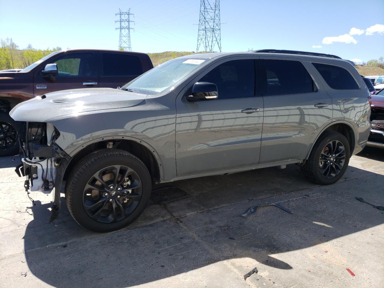 2022 DODGE DURANGO GT VIN:1C4RDJDG4NC206775