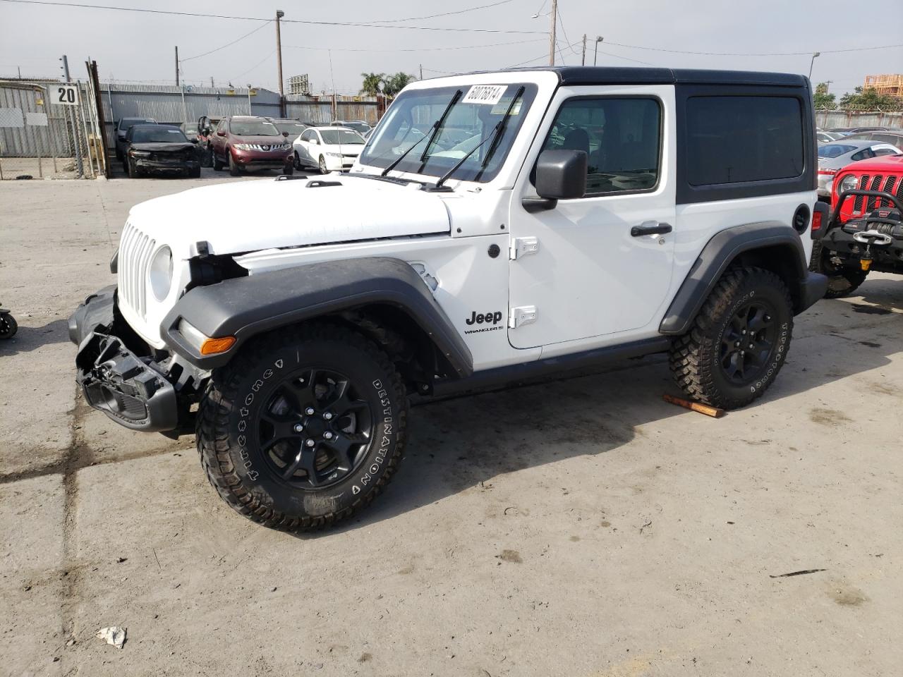 2023 JEEP WRANGLER SPORT VIN:1C4HJXAG5PW531142