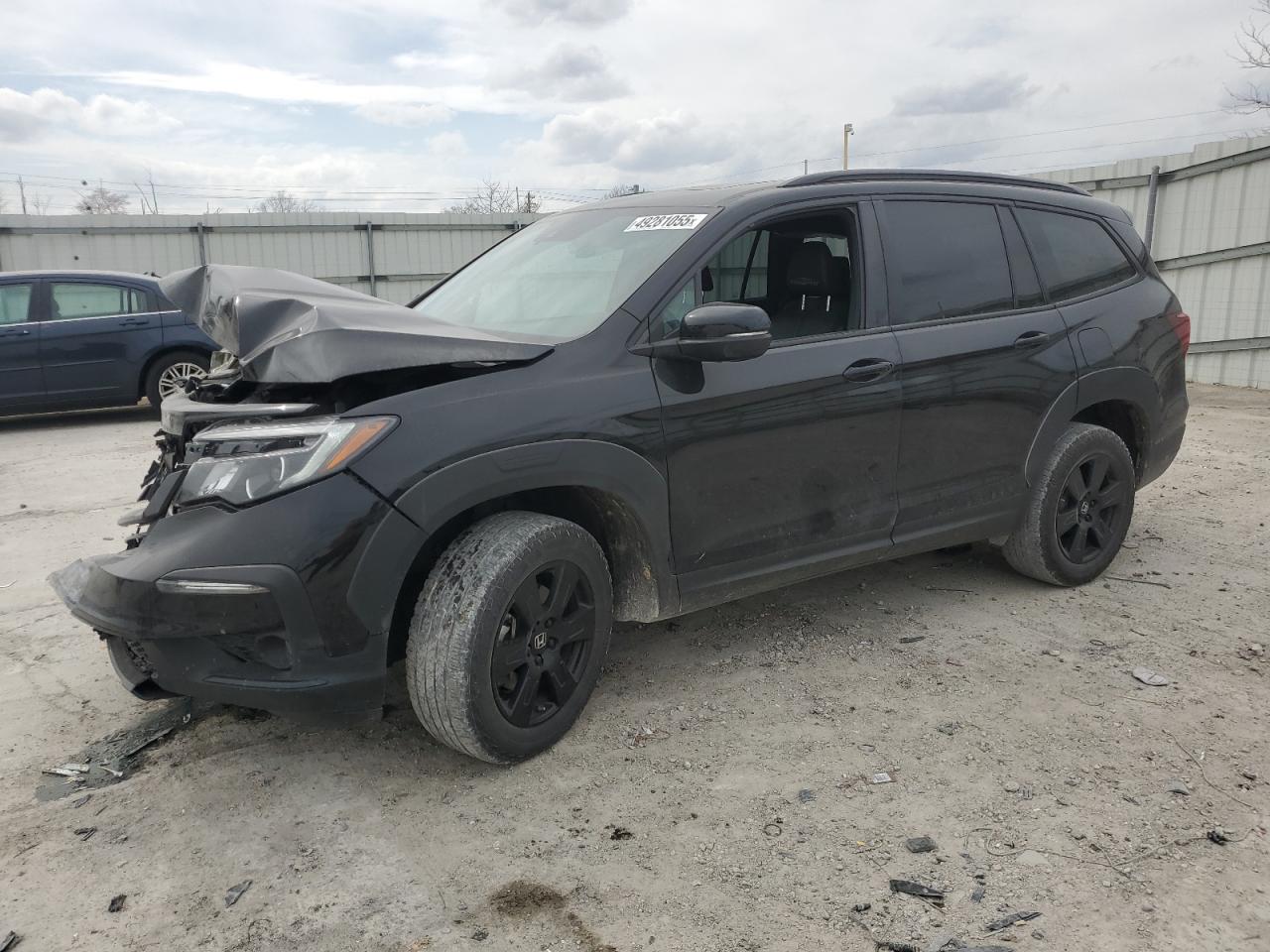 2022 HONDA PILOT TRAILSPORT VIN:5FNYF6H80NB076714