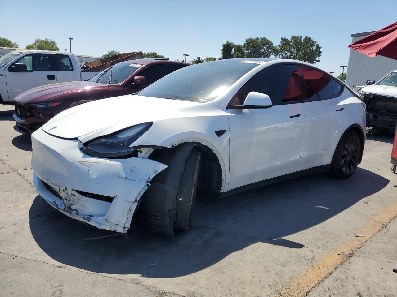 2023 TESLA MODEL Y  VIN:7SAYGDEF6PF843749