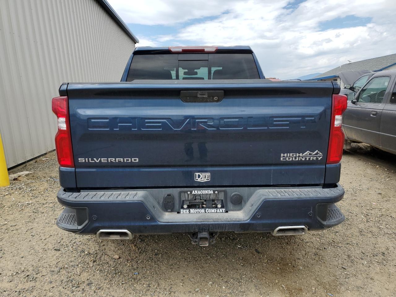 2022 CHEVROLET SILVERADO LTD K1500 HIGH COUNTRY VIN:3GCUYHED0NG106830