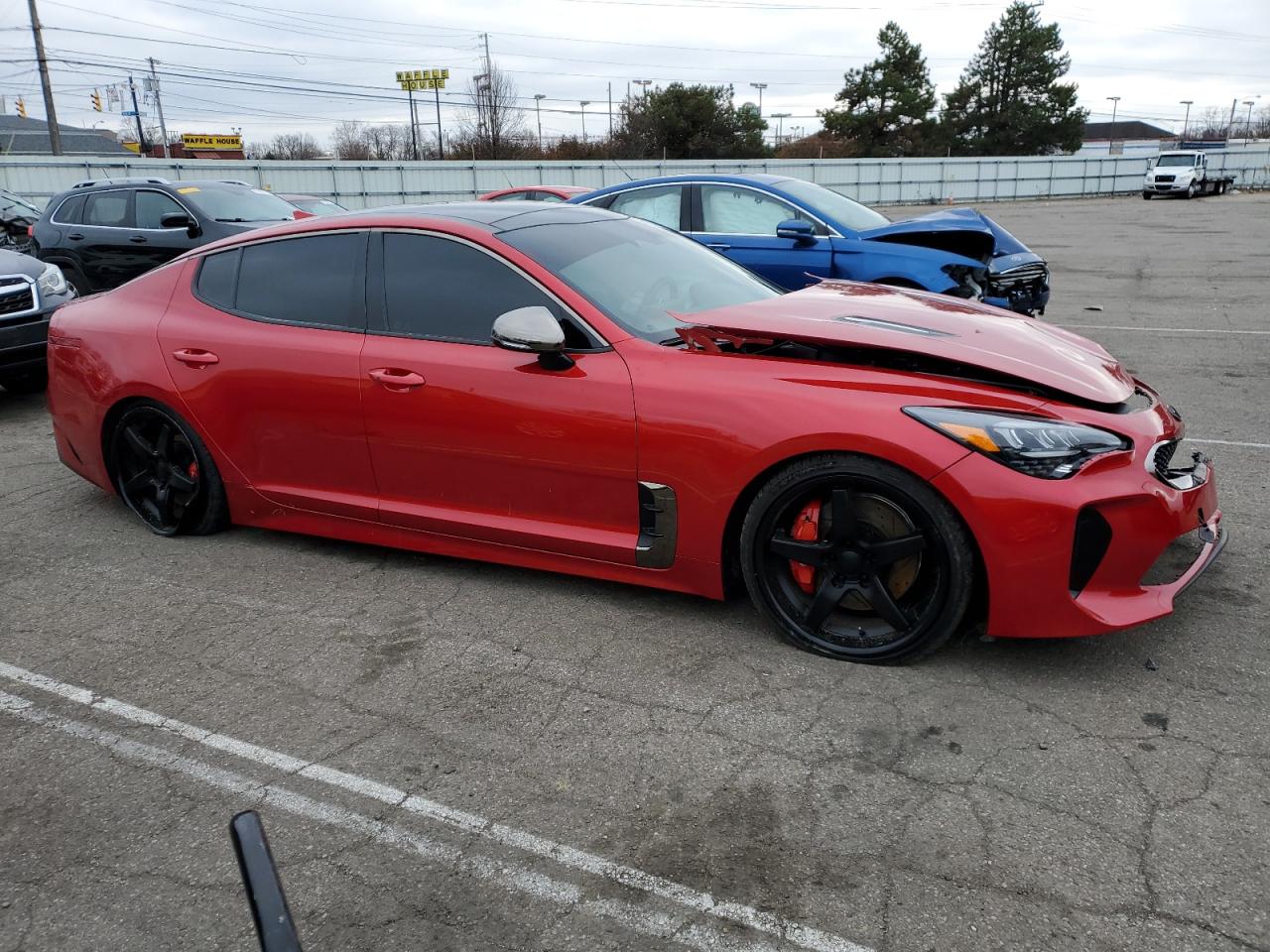 2022 KIA STINGER GT1 VIN:KNAE45LCXN6115736