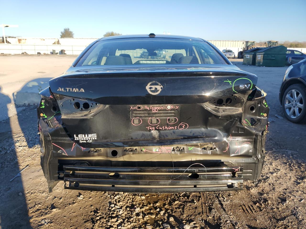 2022 NISSAN ALTIMA SV VIN:1N4BL4DV1NN356664