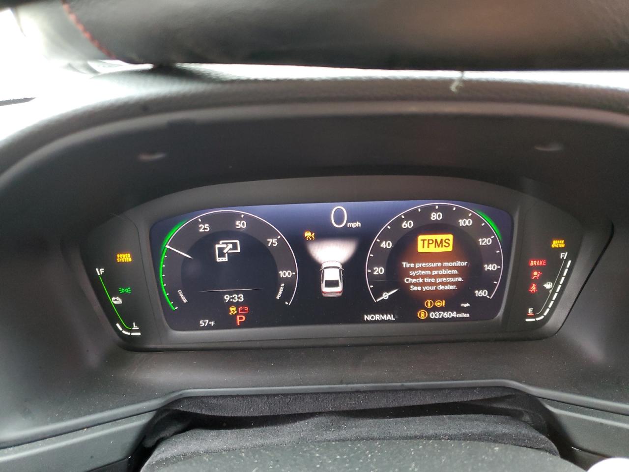 2023 HONDA ACCORD HYBRID SPORT VIN:1HGCY2F54PA039281