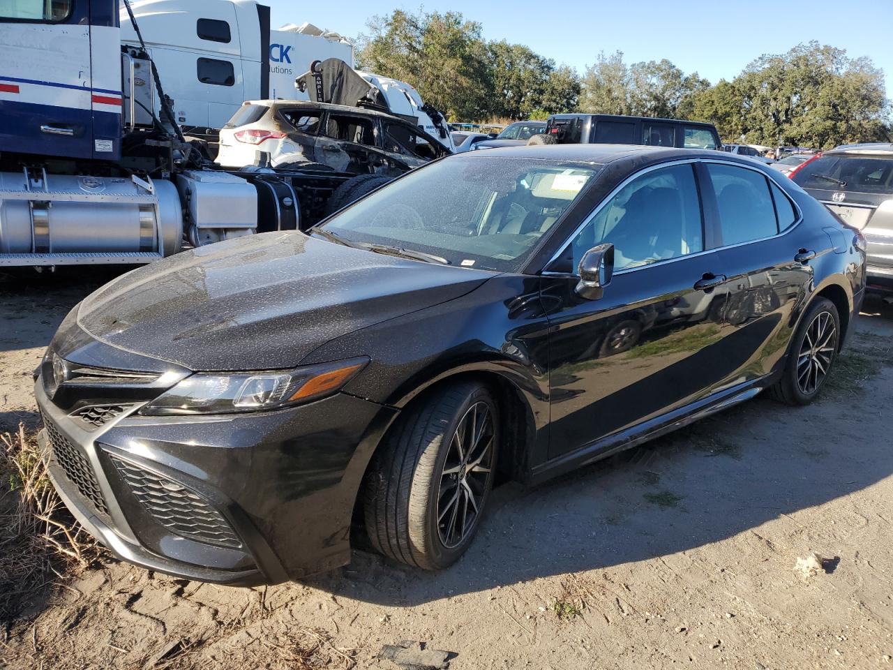 2024 TOYOTA CAMRY SE NIGHT SHADE VIN:4T1S11AK8RU907592