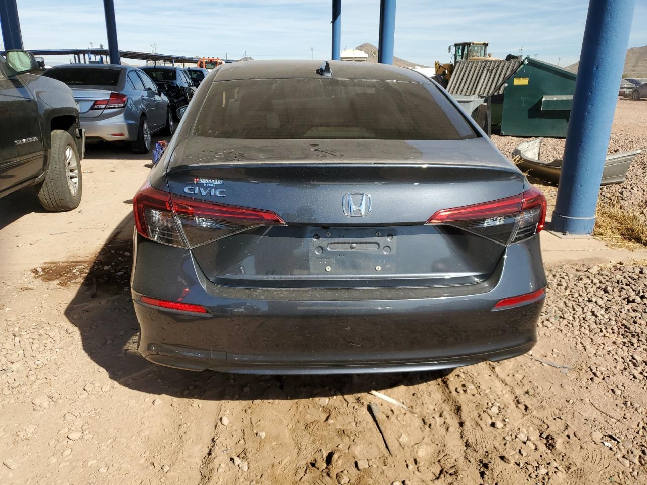 2022 HONDA CIVIC EX VIN:JHMFE1F75NX009649