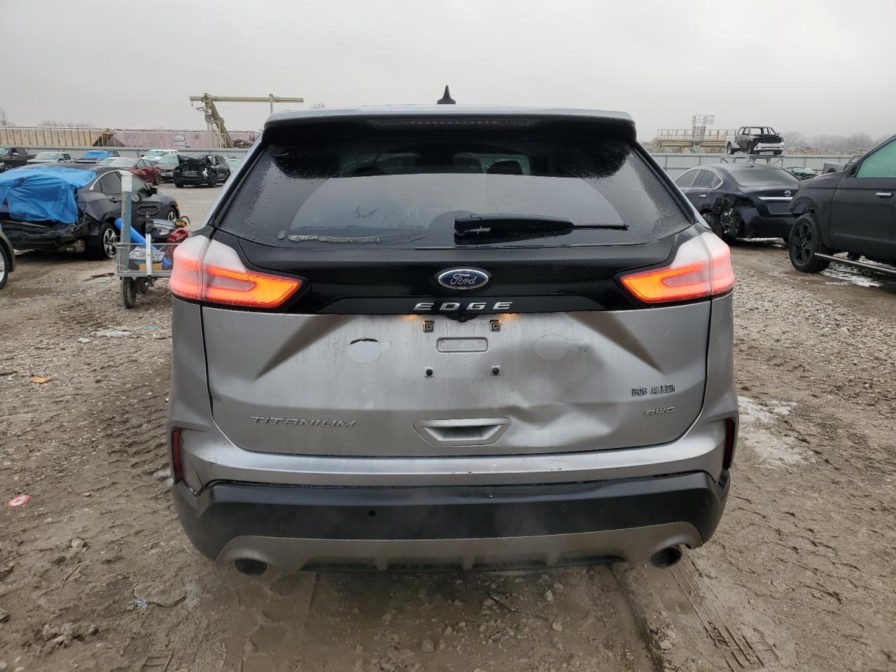 2022 FORD EDGE TITANIUM VIN:2FMPK4K97NBB15014