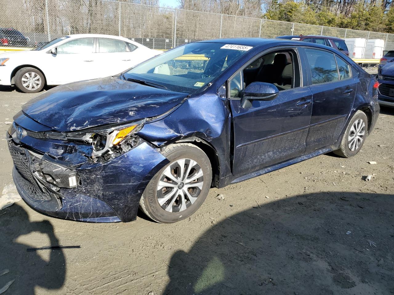 2022 TOYOTA COROLLA LE VIN:JTDEAMDE1NJ060435