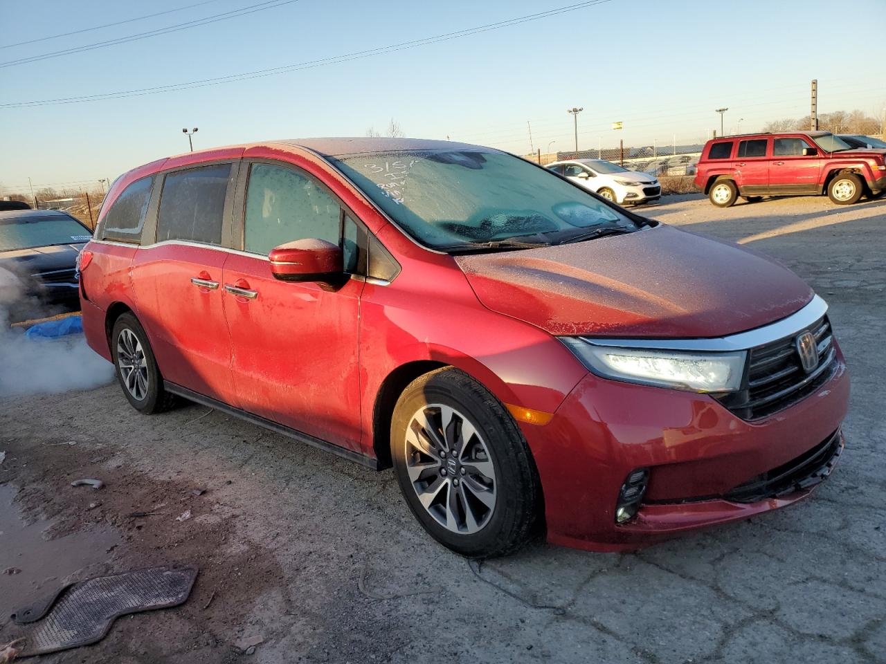 2022 HONDA ODYSSEY EXL VIN:5FNRL6H76NB036142