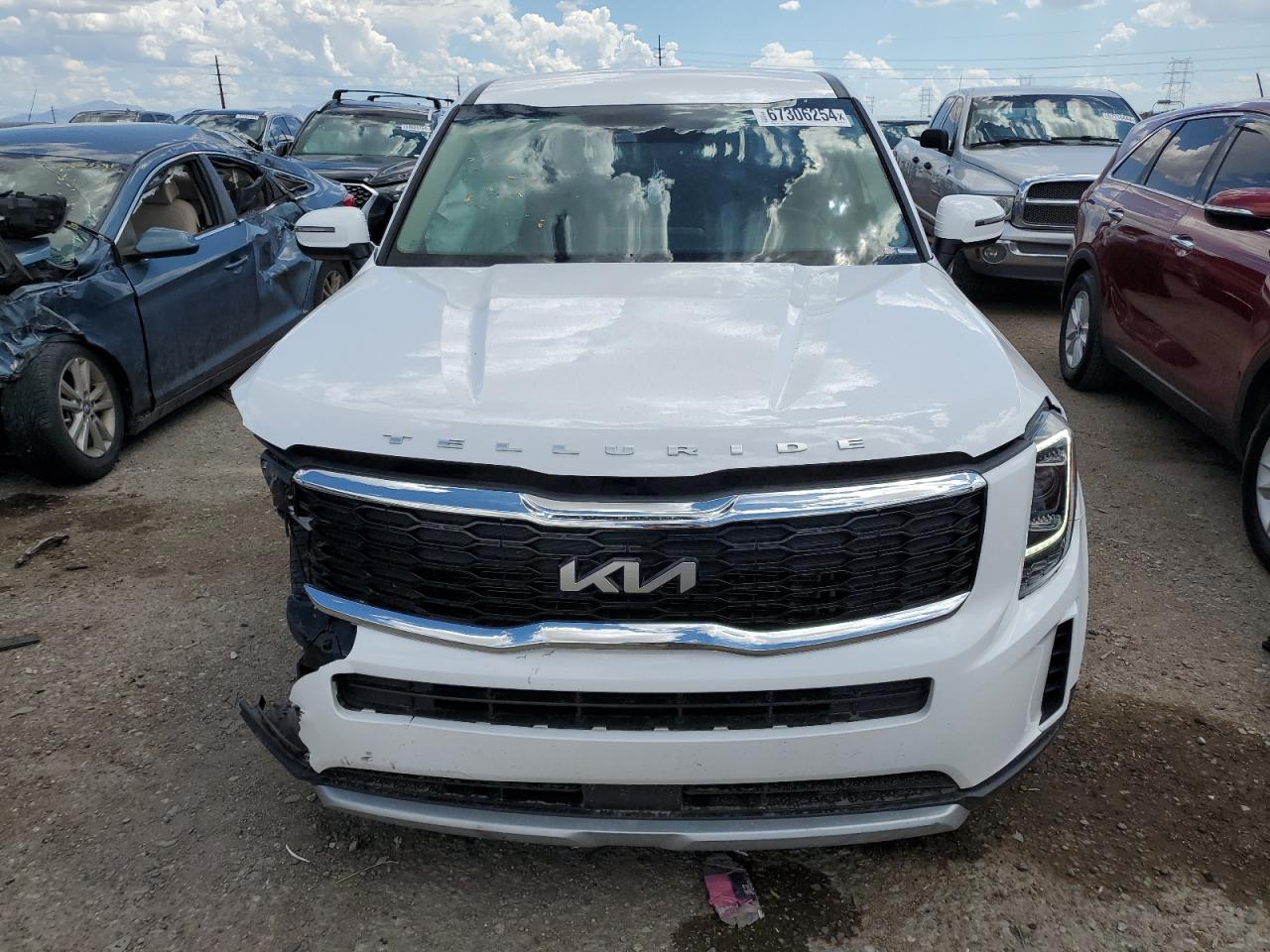 2022 KIA TELLURIDE LX VIN:5XYP24HC1NG265817