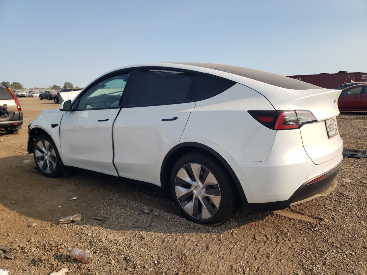 2022 TESLA MODEL Y  VIN:7SAYGAEE2NF383055