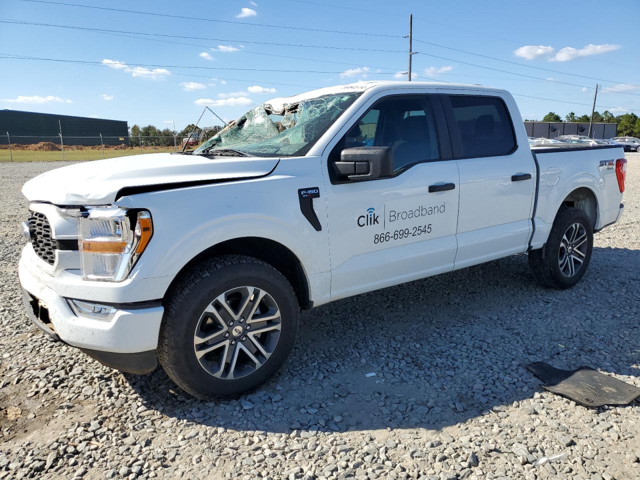 2022 FORD F150 SUPERCREW VIN:1FTFW1E59NFB91019
