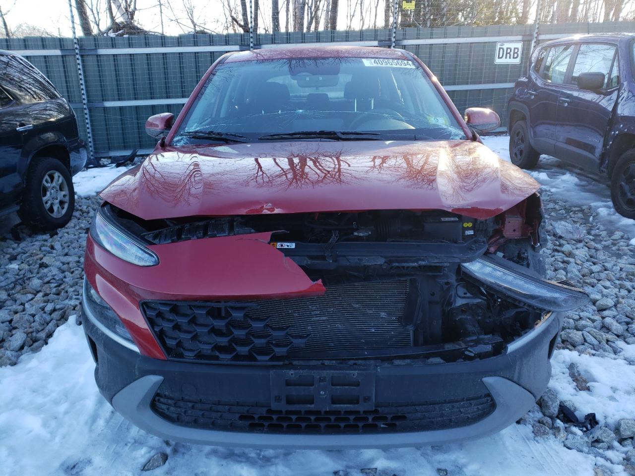 2022 HYUNDAI KONA SEL VIN:KM8K2CAB2NU820533