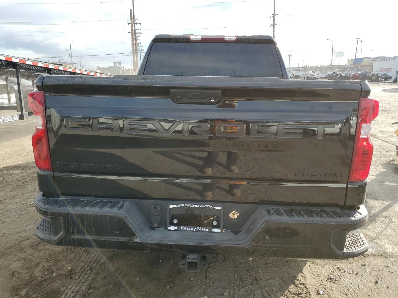 2023 CHEVROLET SILVERADO K1500 CUSTOM VIN:1GCPDBEK3PZ174756