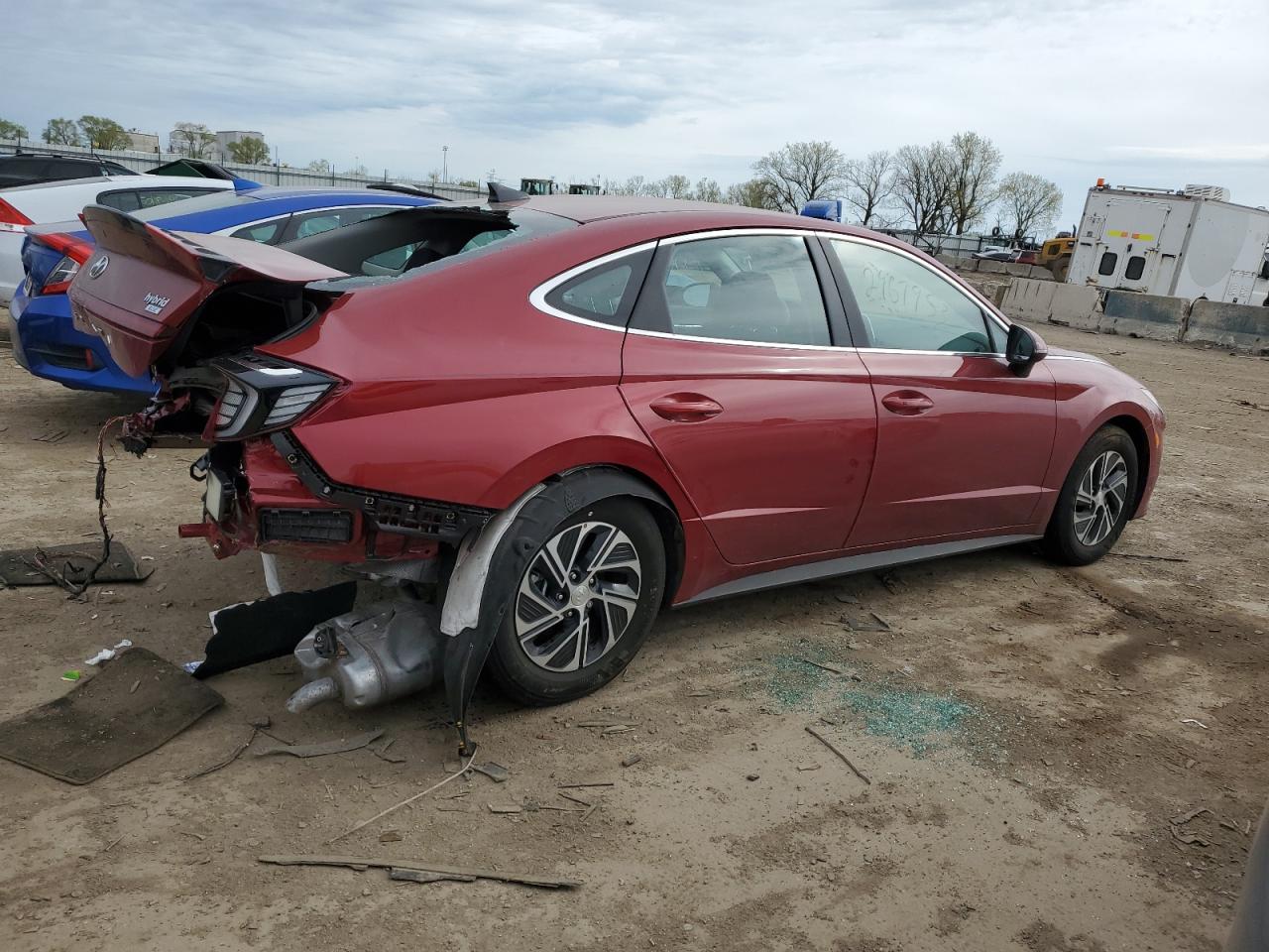 2023 HYUNDAI SONATA HYBRID VIN:KMHL24JJ3PA080450