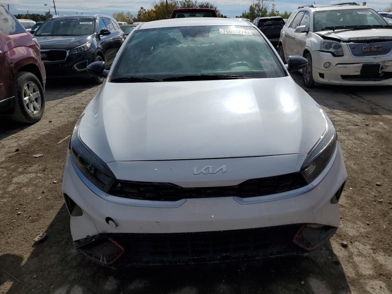 2022 KIA FORTE GT LINE VIN:3KPF54AD3NE478349