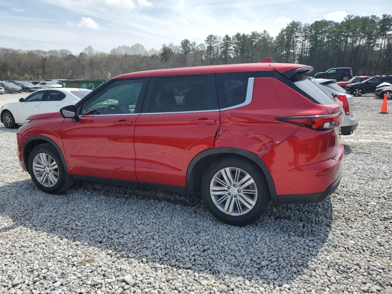 2024 MITSUBISHI OUTLANDER ES VIN:JA4J3UA85RZ028659